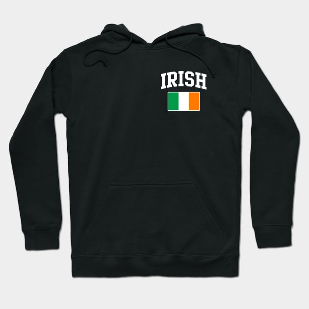 Irish Flag Ireland St Patricks Day Hoodie by E